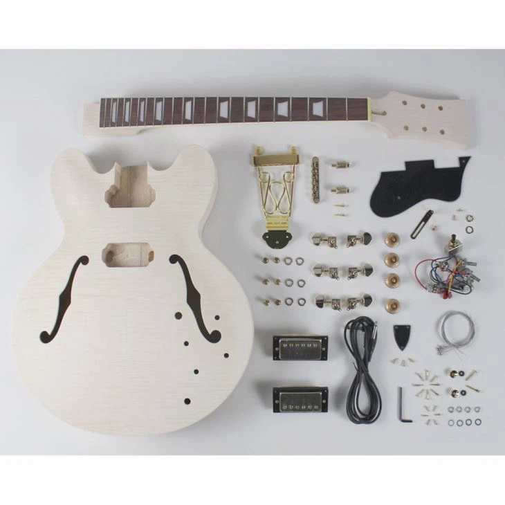 Kits de guitarra de mogno