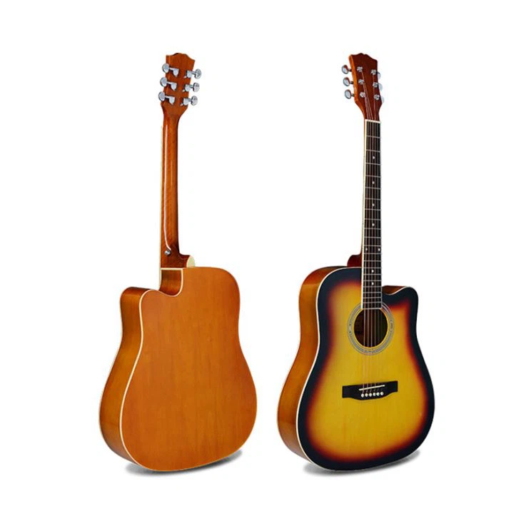 41''High-gloss Colourful Beginner Acoustic Guitar