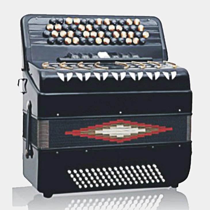 Acordeão de 52 teclas